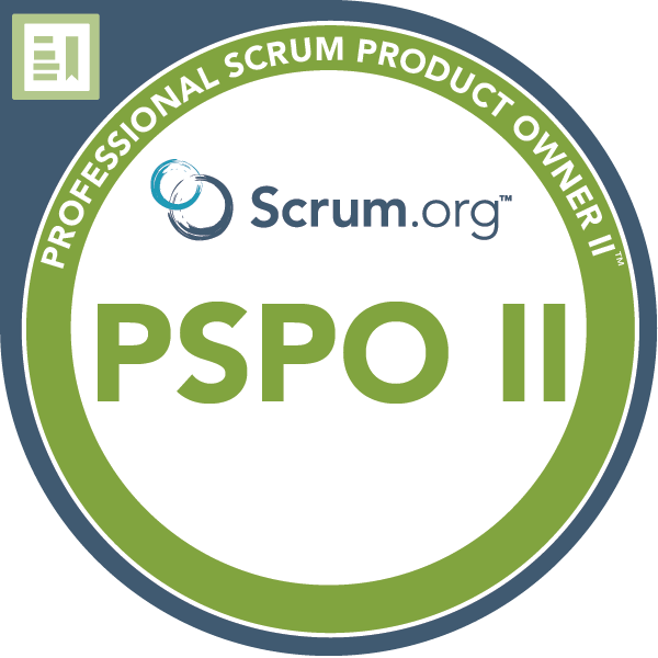 Scrum.org Professional Scrum Product Owner – Advanced Badge